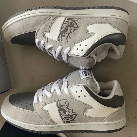 Warren Lotas OG Reaper Dunk “Clean Slate” Size US 12 (Bag,Pencil,Extra Laces) - Picture 6 of 10